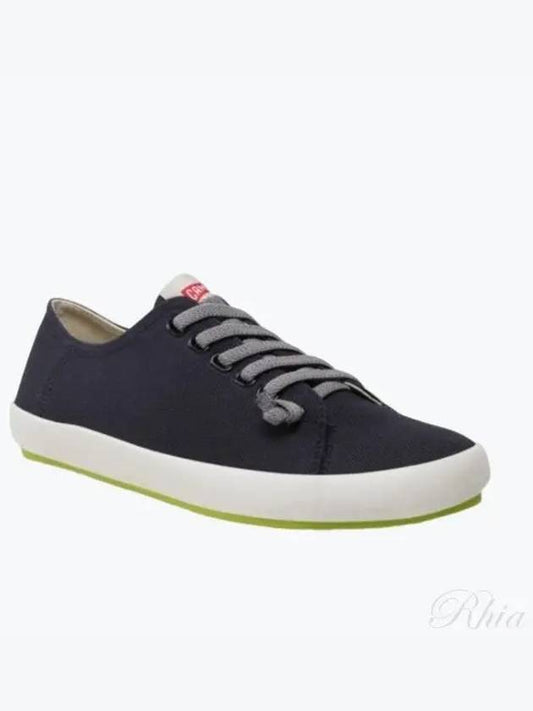 Peu Rambla Textile Low Top Sneakers Blue - CAMPER - BALAAN 2