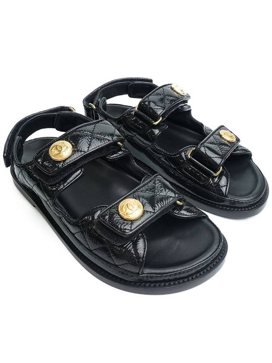 velcro sandals - CHANEL - BALAAN 2