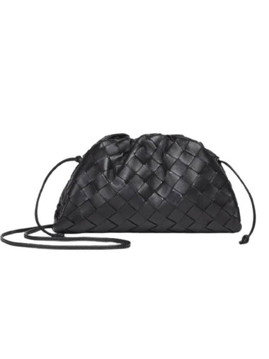 Intrecciato Mini Pouch Bag Black - BOTTEGA VENETA - BALAAN 1