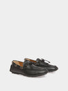 Kyan Leather Driving Shoes Black - BALLY - BALAAN 4