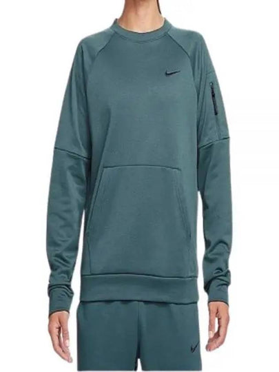 Golf Therma-Fit Fitness Sweatshirt Green - NIKE - BALAAN 2