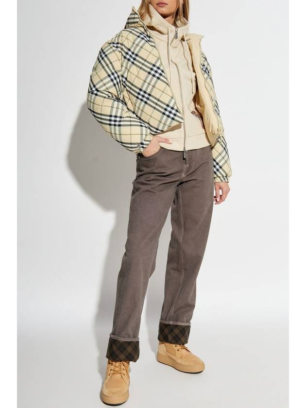 Reversible Check Down Padding Grain - BURBERRY - BALAAN 3