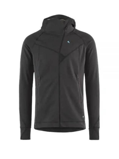 Men's Njorun 2.0 Zip Up Hoodie Raven - KLATTERMUSEN - BALAAN 2