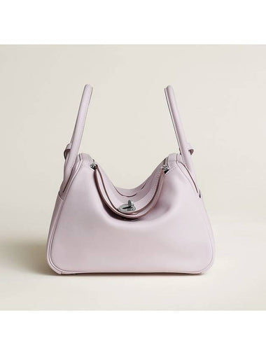 Lindy 26 Verso Bag Mauve Pale - HERMES - BALAAN 1