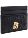 Miss Dior Freesia Card Wallet Black - DIOR - BALAAN 4