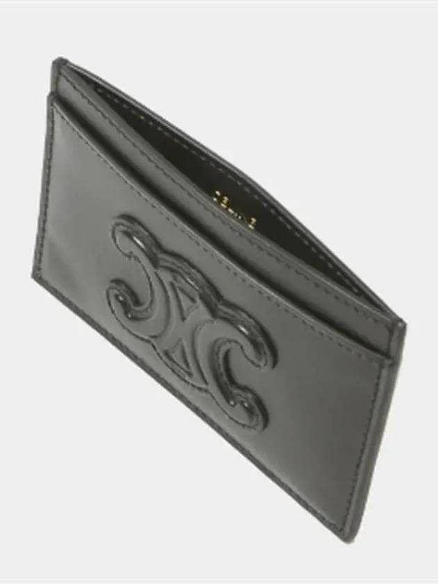 Coeur Triomphe Card Wallet Black - CELINE - BALAAN 4