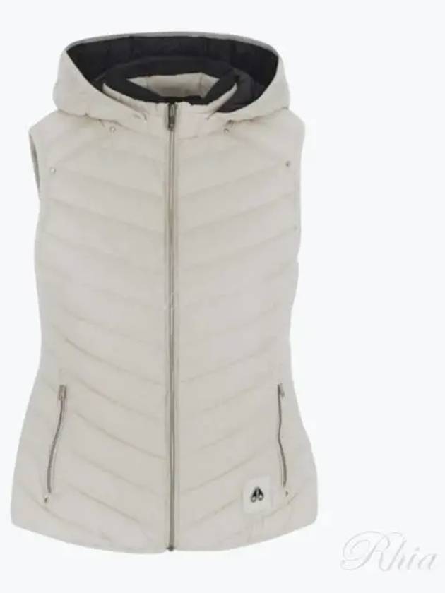 Air Down Vest White - MOOSE KNUCKLES - BALAAN 2