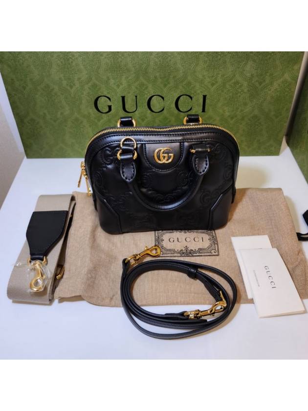 GG Matelasse Leather Tote Bag Black - GUCCI - BALAAN 8