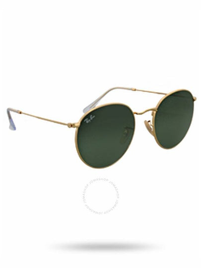 Eyewear Round Metal Sunglasses Green Gold - RAY-BAN - BALAAN 2