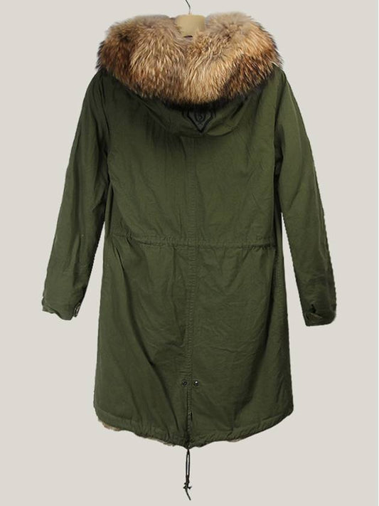 Military Vintage Parka Rabbit Fur 8W42L ASVN 790 ARMY GREEN ASC022 - AS65 - BALAAN 2