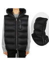 Sealed Quilted Zip-up Vest Black - RICK OWENS - BALAAN 1