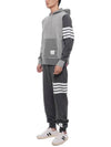 Signature 4 Bar Stripe Track Pants Dark Grey - THOM BROWNE - BALAAN 5