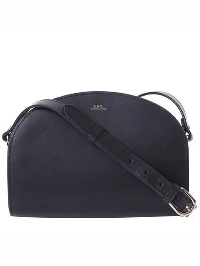 Demi Lune Half Moon Cross Bag Black - A.P.C. - BALAAN 2