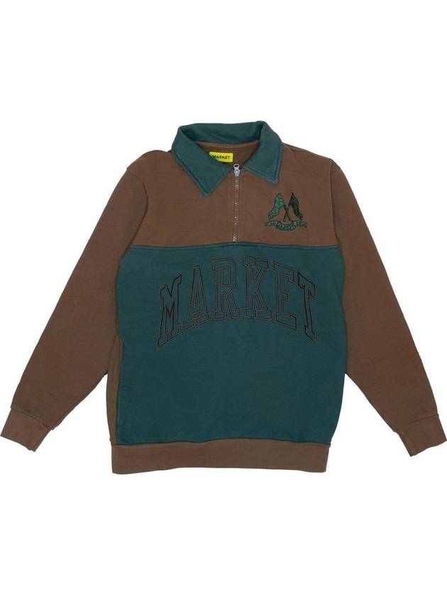 Half zip up rugby sweatshirt - MARKET - BALAAN 1