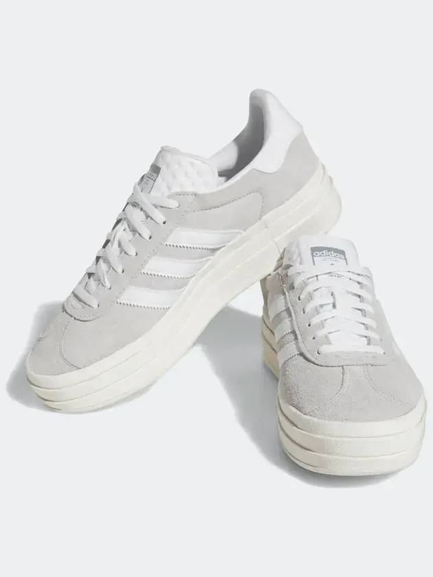 Gazelle Bold Low Top Sneakers Grey - ADIDAS - BALAAN 5