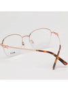 Glasses frame BY5073H 033 semirimless men women gold frame - BALLY - BALAAN 4