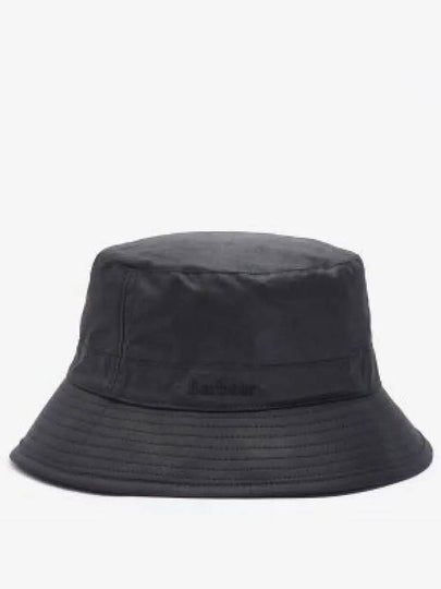 Wax Logo Bucket Hat Black - BARBOUR - BALAAN 2