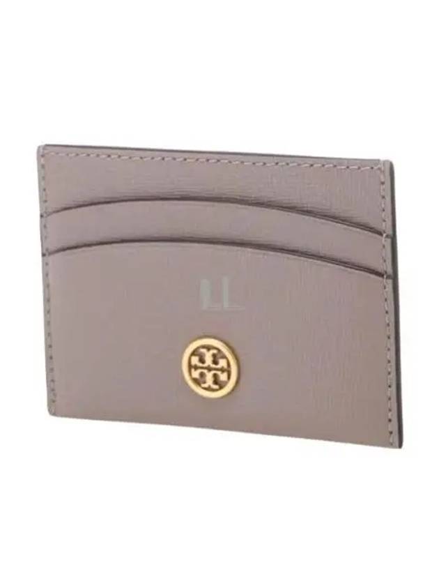 Robinson Card Wallet Grey - TORY BURCH - BALAAN 2