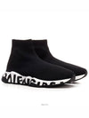 Speed Midsole Graffiti High Top Sneakers White Black - BALENCIAGA - BALAAN 3