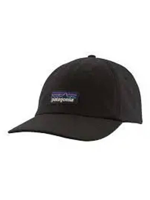 P 6 Label Tread Ball Cap Black - PATAGONIA - BALAAN 2