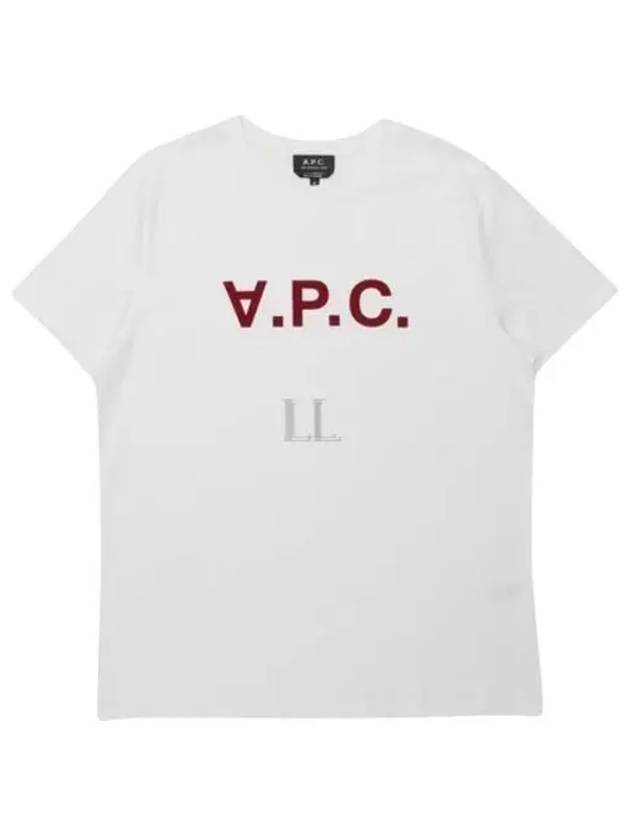 VPC Logo Organic Cotton Short Sleeve T-Shirt White - A.P.C. - BALAAN 2