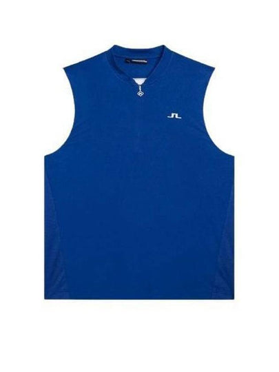 Walker Back Logo Vest Sodalite Blue - J.LINDEBERG - BALAAN 2