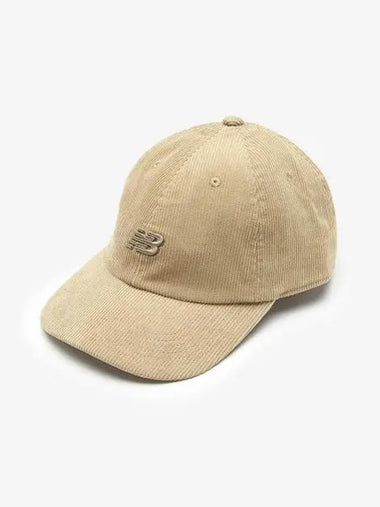 NBGDEFE702 Corduroy Ball Cap PLUS SIZE BEIGE - NEW BALANCE - BALAAN 1