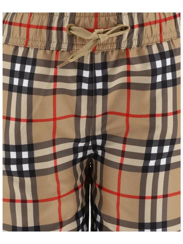 Kids Vintage Check Shorts Beige - BURBERRY - BALAAN 4