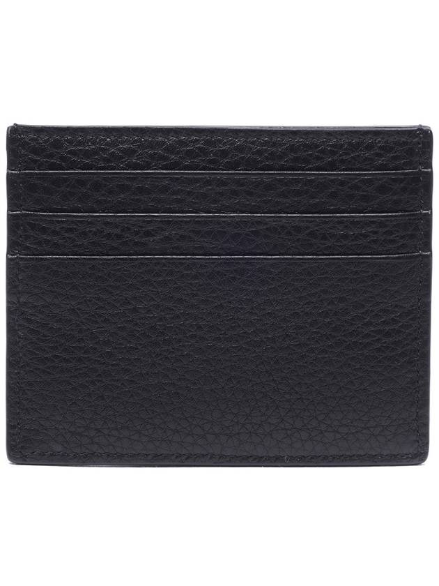 Logo Identity Card Wallet Black - VALENTINO - BALAAN 5