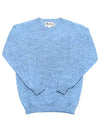 Knit M3834 7 SHAGGY ICE SEA shaggy dog ​​ice sea whole garment men's knit - HARLEY OF SCOTLAND - BALAAN 1