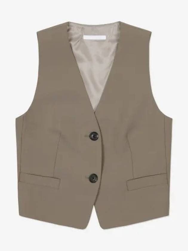 Helmut Lang Bent Vest Taupe M05HW102QE0 - HELMUT LANG - BALAAN 2