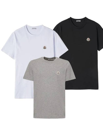 8C00046 829F8 3PACK TSHIRTS - MONCLER - BALAAN 1