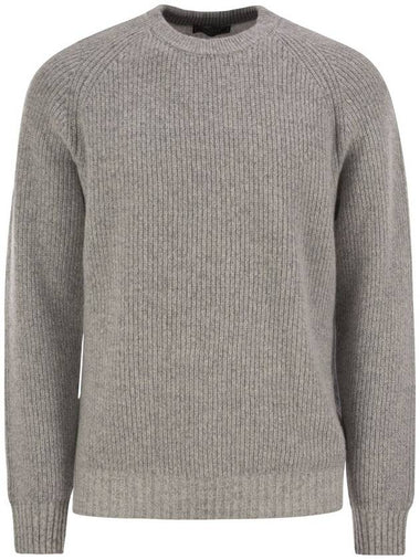 Crew-neck rib sweater - PESERICO - BALAAN 1