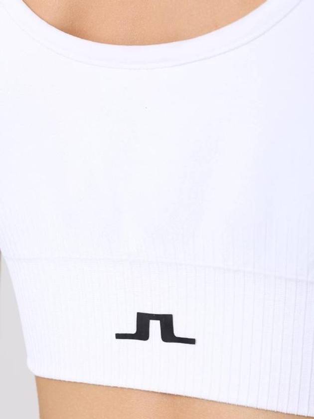 Rafiki Back Logo Golf Sleeveless White - J.LINDEBERG - BALAAN 5