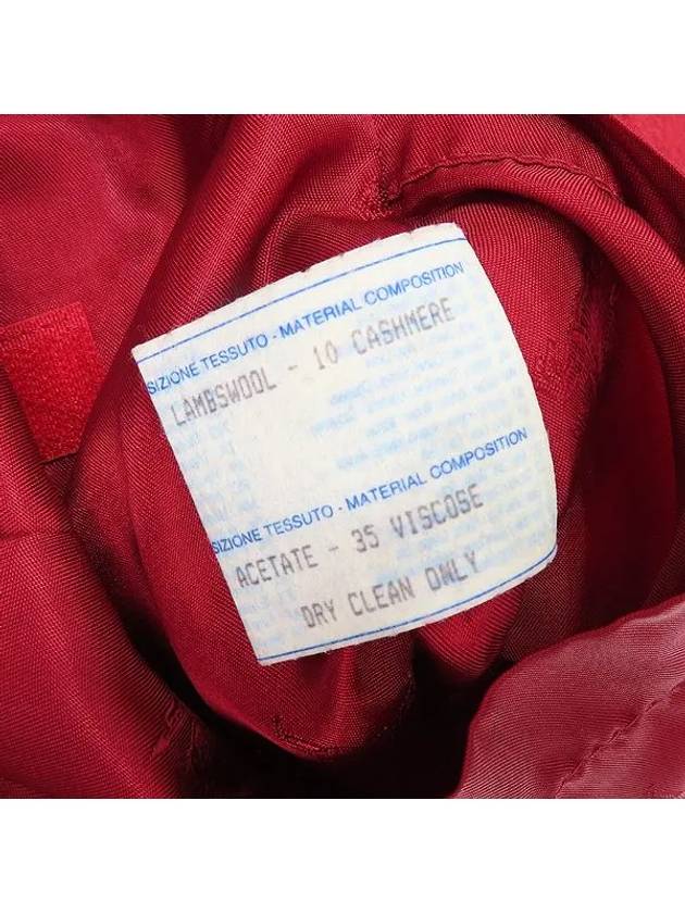 Smith Market used luxury goods red coat women s clothing - BURBERRY - BALAAN 3