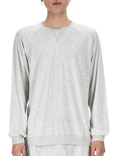 Logo Long Sleeve Lounge Top Grey - PAUL SMITH - BALAAN 2