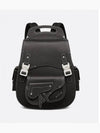 Maxi Gallop Grained Calfskin Backpack Black - DIOR - BALAAN 2