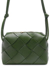 Cassette Intrecciato Small Cross Bag Avocado - BOTTEGA VENETA - BALAAN 5