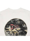 Cotton Logo Print Sweatshirt White - DIOR - BALAAN 9