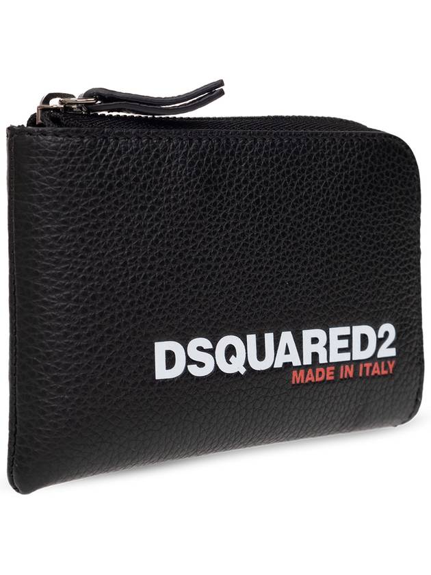 logo print zip-up wallet WAM004125103888 - DSQUARED2 - BALAAN 5