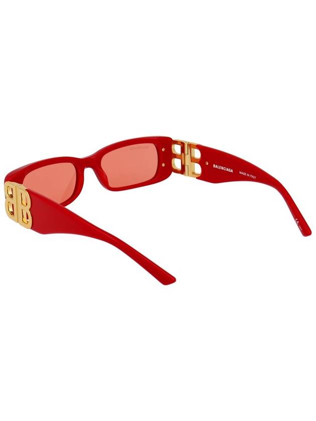 Vintage Square Sunglasses Red - BALENCIAGA - BALAAN 5