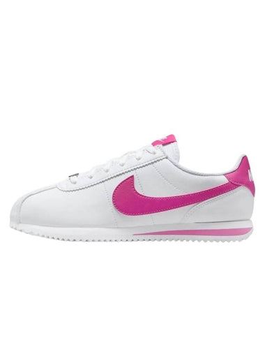 GS Cortez Low Top Sneakers Laser Fuchsia White - NIKE - BALAAN 1