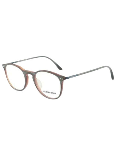 Eyewear Round Eyeglasses Grey - GIORGIO ARMANI - BALAAN 1