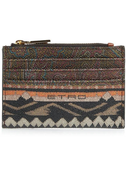 Twister Card Wallet Brown - ETRO - BALAAN 2