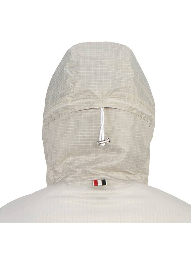 Men's Nylon Ripstop Jacket Grey - THOM BROWNE - BALAAN 8