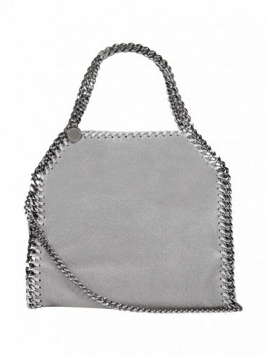 silver Falabella mini tote bag light gray - STELLA MCCARTNEY - BALAAN 1