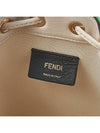 Roma Mon Treso Mini Canvas Bucket Bag Green - FENDI - BALAAN 10