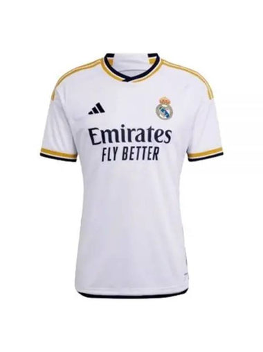 Real Madrid 23/24 Home Jersey Short Sleeve T-Shirt White - ADIDAS - BALAAN 1