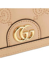 GG Matelassé Leather Long Wallet Rose Beige - GUCCI - BALAAN 6