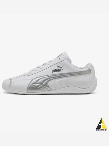 Speedcat Leather White Silver - PUMA - BALAAN 1